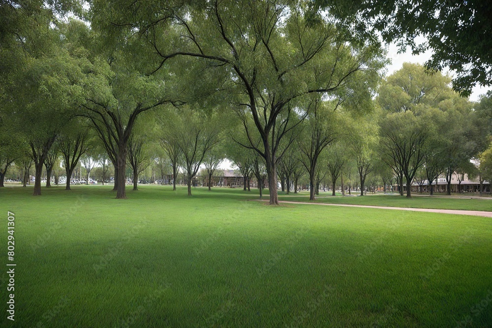 Obraz premium trees in the park