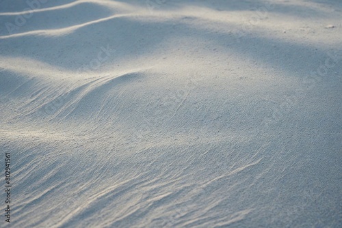 footprints in snow