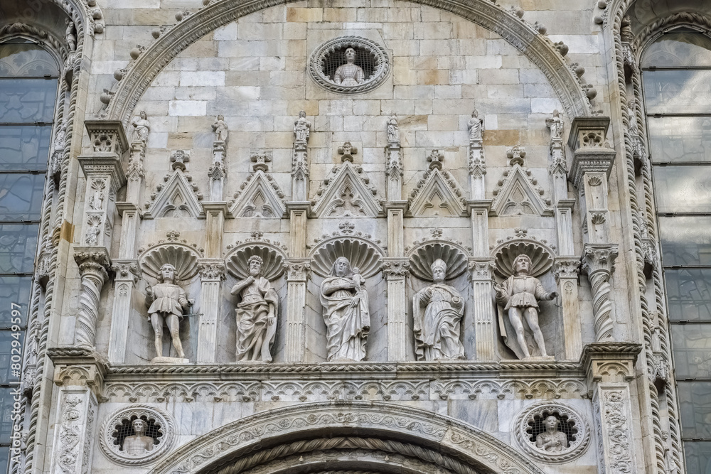 Como in Italy, the cathedral 