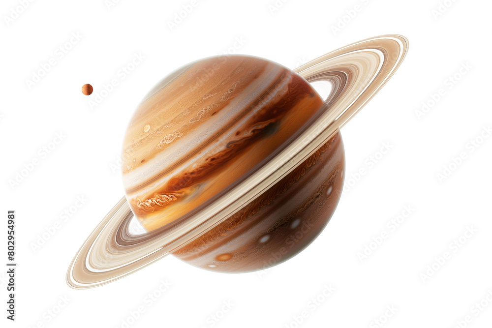 Planet Saturn isolated on a transparent background Planet Saturn isolated on a transparent background