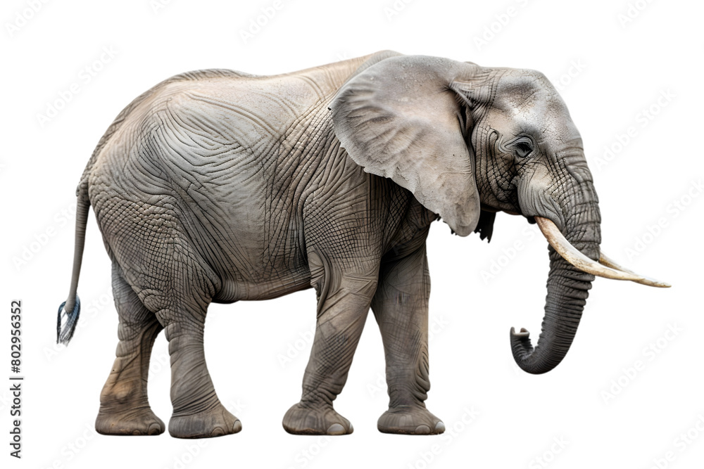 Obraz premium Elephant transparent background