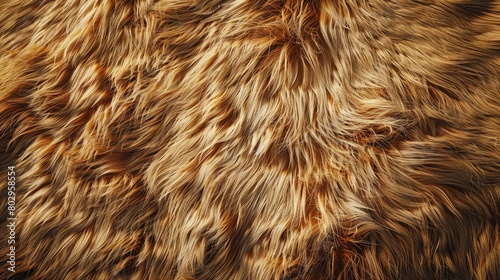Textured faux fur cushion coat texture background,Soft and fluffy faux fur coat.
