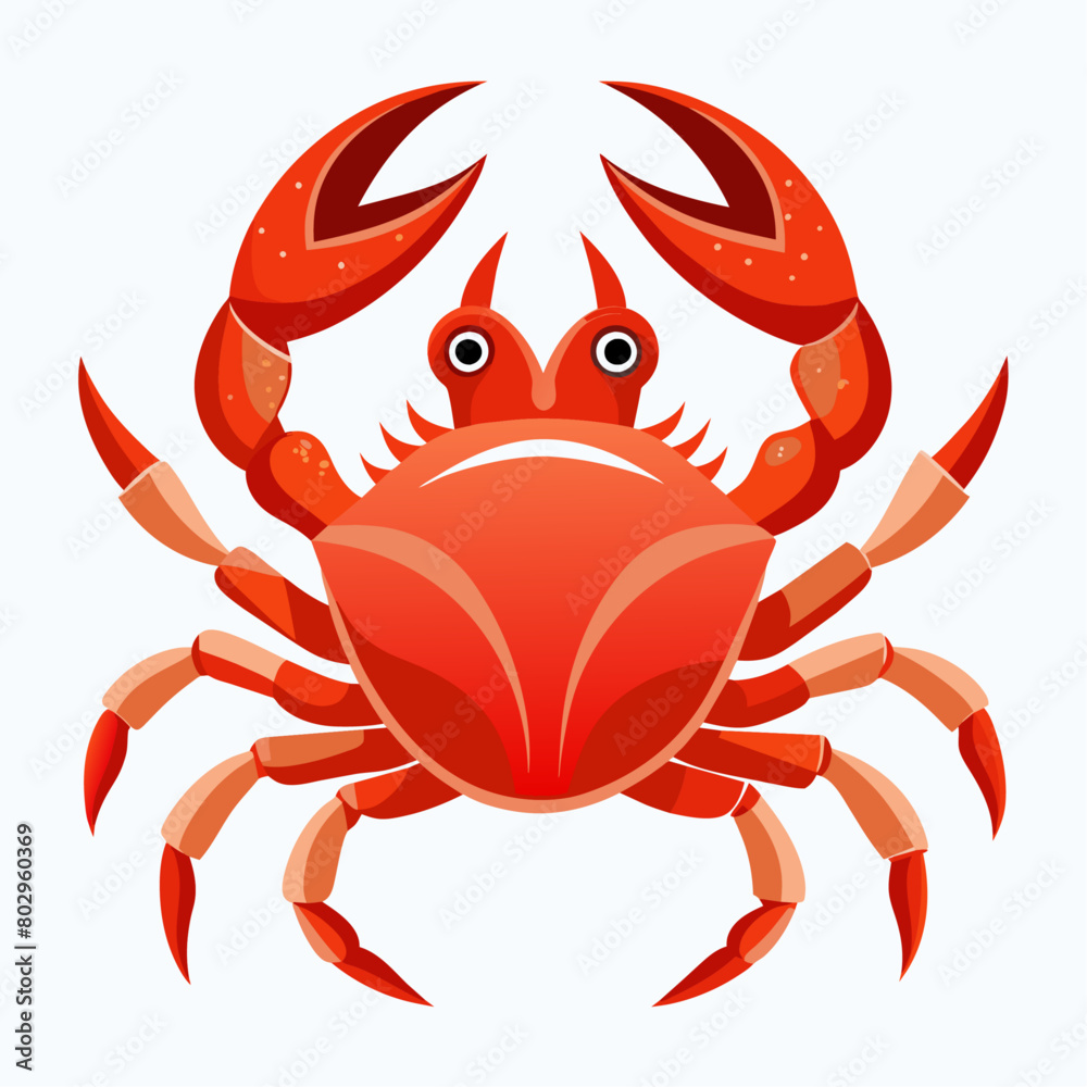 Crab vector art illustration (3) Crab vector art illustration (3)