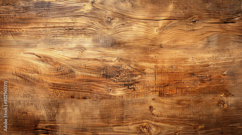 High-quality image of a detailed  warm-toned wooden texture with natural patterns