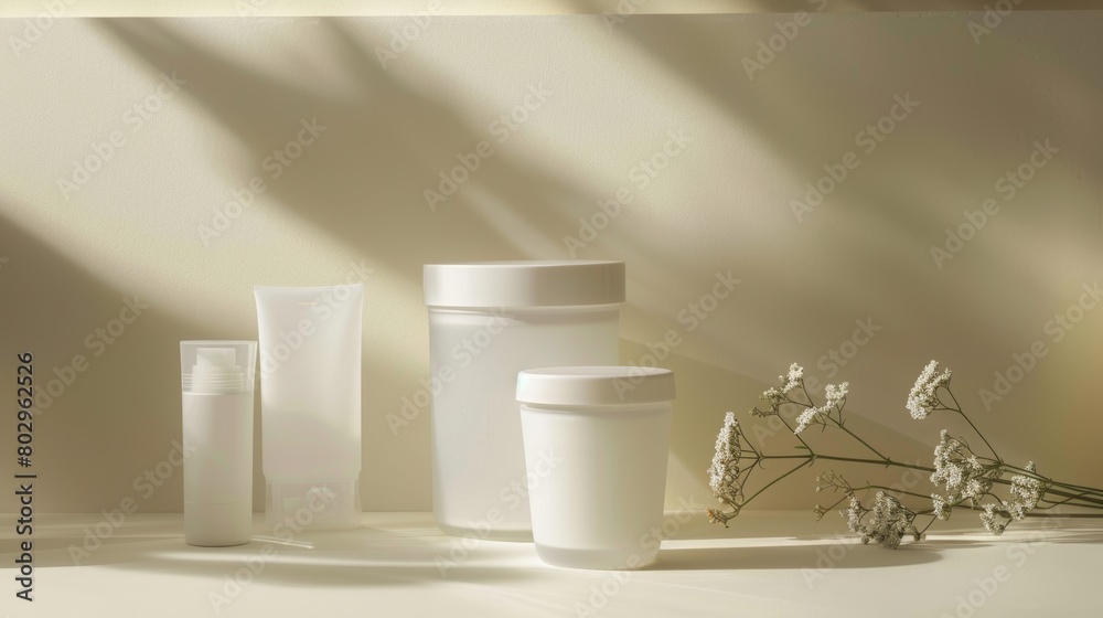 custom made wallpaper toronto digitalNatural Light and Shadows on Cosmetic Products