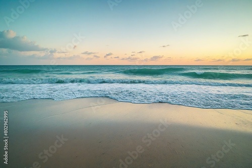 sunset at the beach