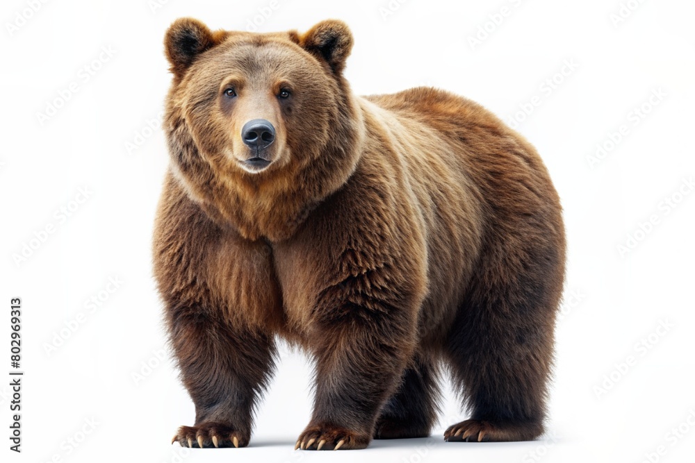 Bear isolated on white background Bear isolated on white background