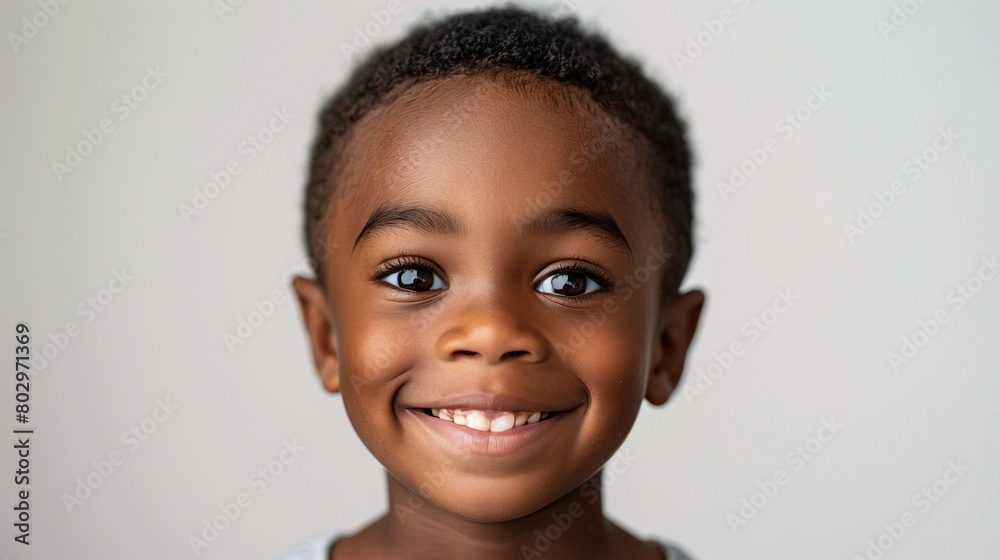Joyful Boy with Short Curly Hair - Close-up portrait of a joyful boy with short curly hair, radiating happiness with a bright smile. Joyful Boy with Short Curly Hair - Close-up portrait of a joyful boy with short curly hair, radiating happiness with a bright smile.