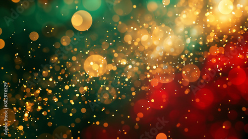 Abstract light bokeh background. Glitter sparkle.