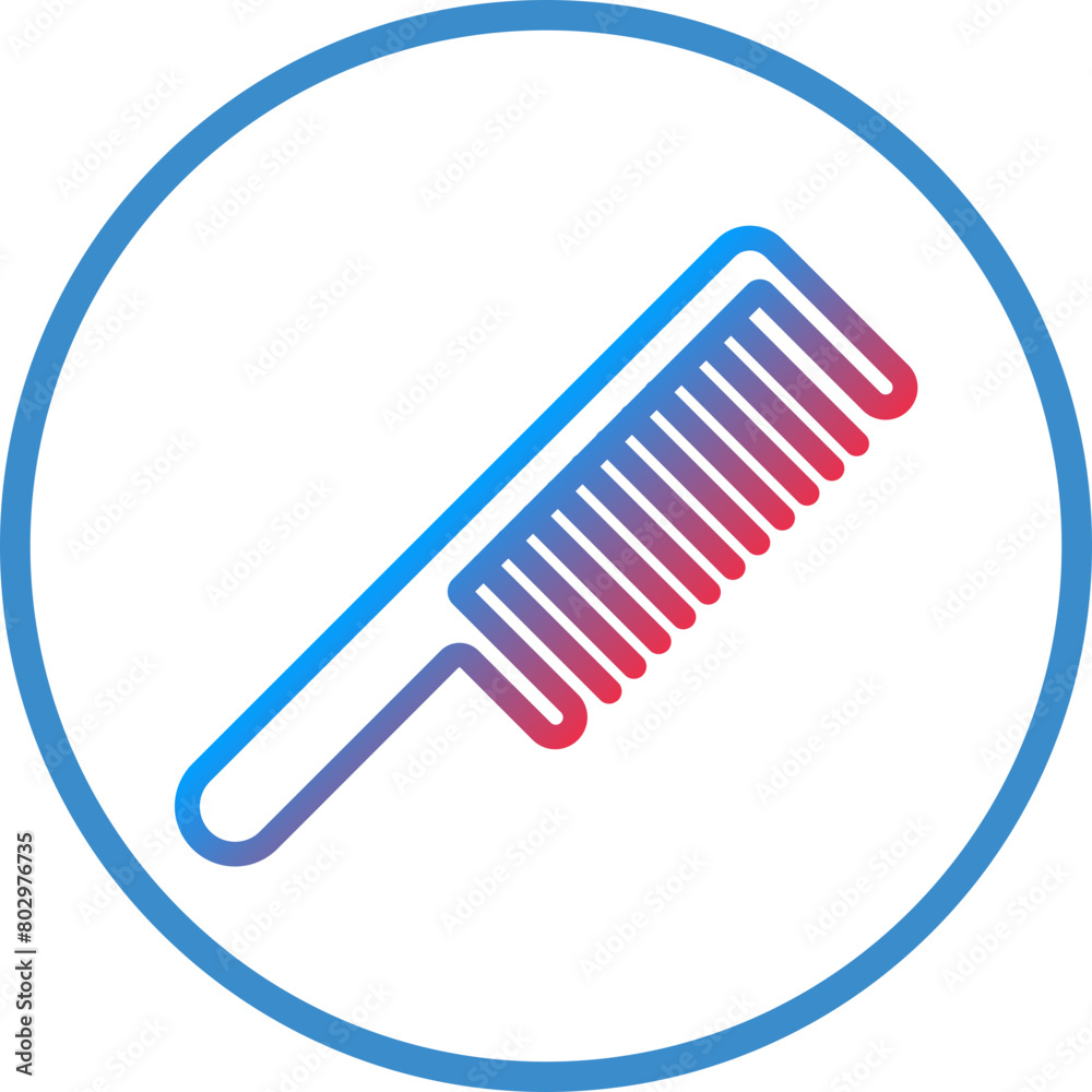 Comb Icon Style Comb Icon Style