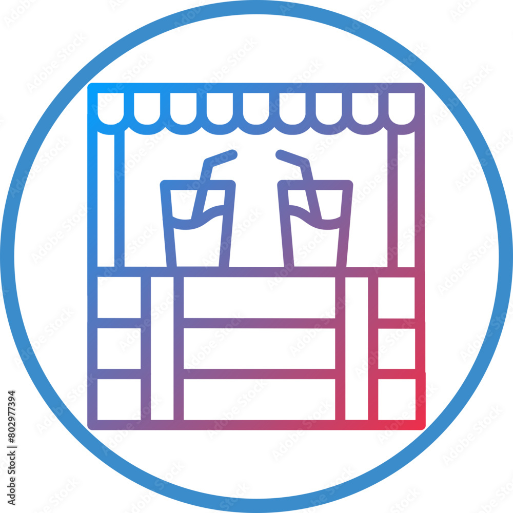 Street Market Icon Style