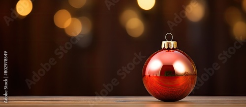 A festive Christmas ornamen...