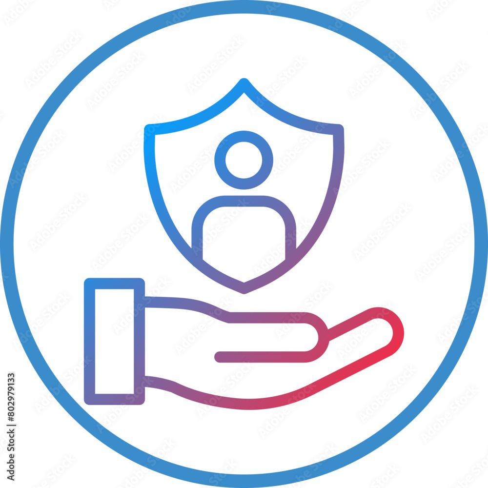 Consumer Protection Icon Style Consumer Protection Icon Style