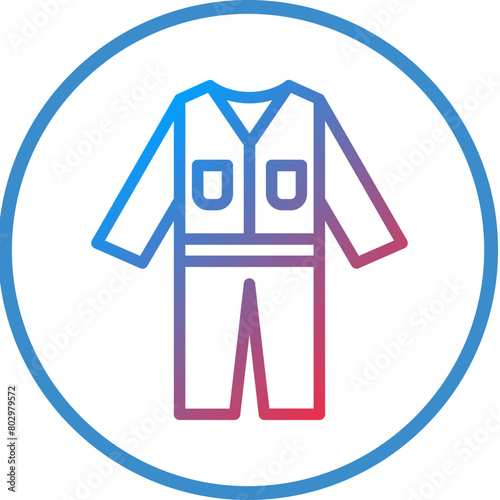 Coveralls Icon Style