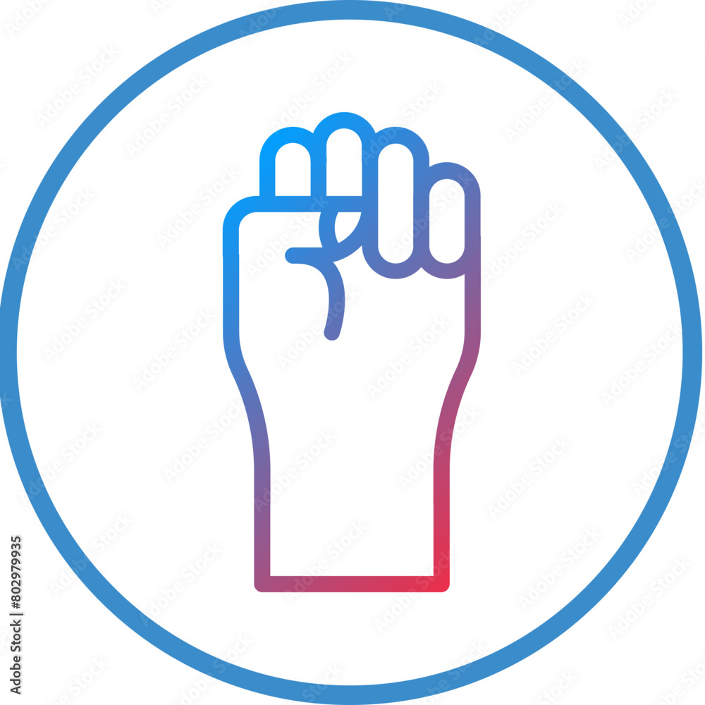 Black Lives Matter Icon Style Black Lives Matter Icon Style