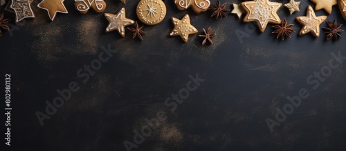A festive Christmas backgro...