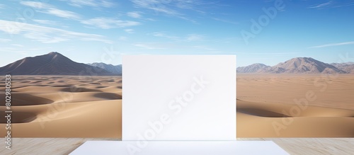 A copy space image of a whi...