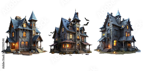 Halloween house looking very dangerous