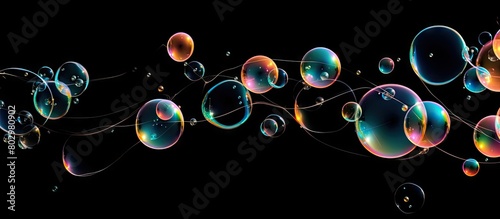 A copy space image of soap ...