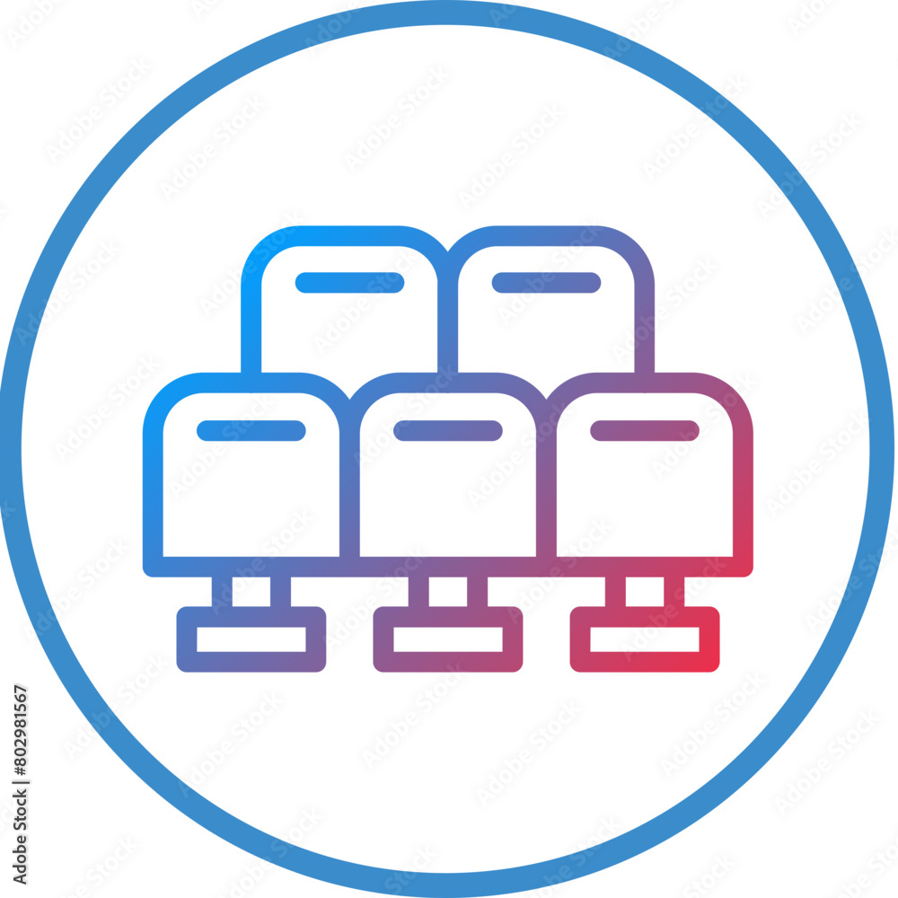 Grandstand Icon Style Grandstand Icon Style