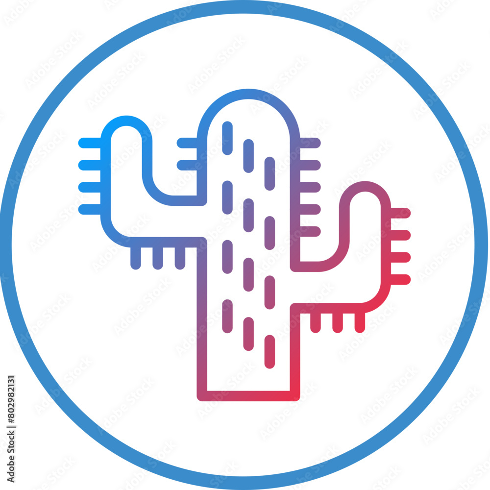 Cactus Icon Style Cactus Icon Style