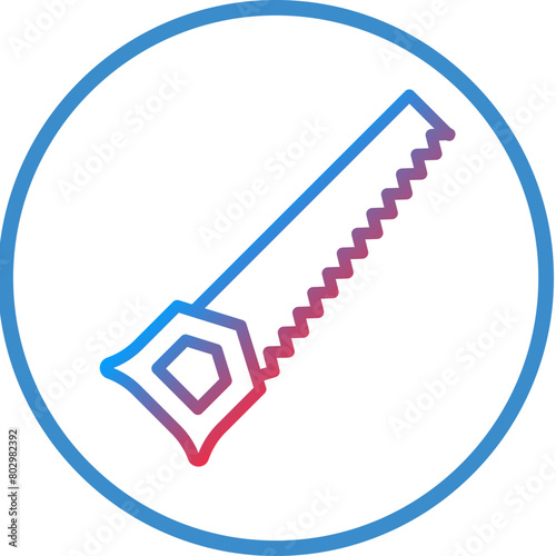 Handsaw Icon Style
