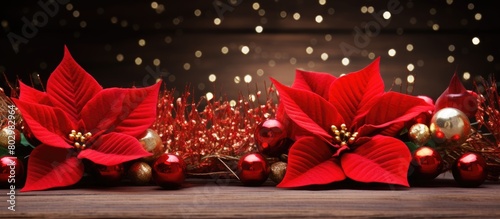 A festive Christmas decorat...