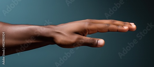 A close up image of a man s...
