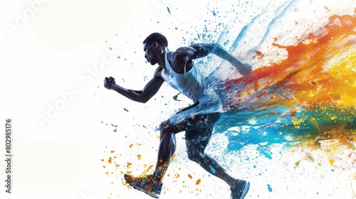 Energetic Runner: Dynamic Cardio Burst
