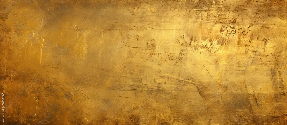 A background image with a metallic gold surface showing visible scratches. with copy space image. Place for adding text or design A background image with a metallic gold surface showing visible scratches. with copy space image. Place for adding text or design