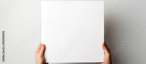 A copy space image of a whi...