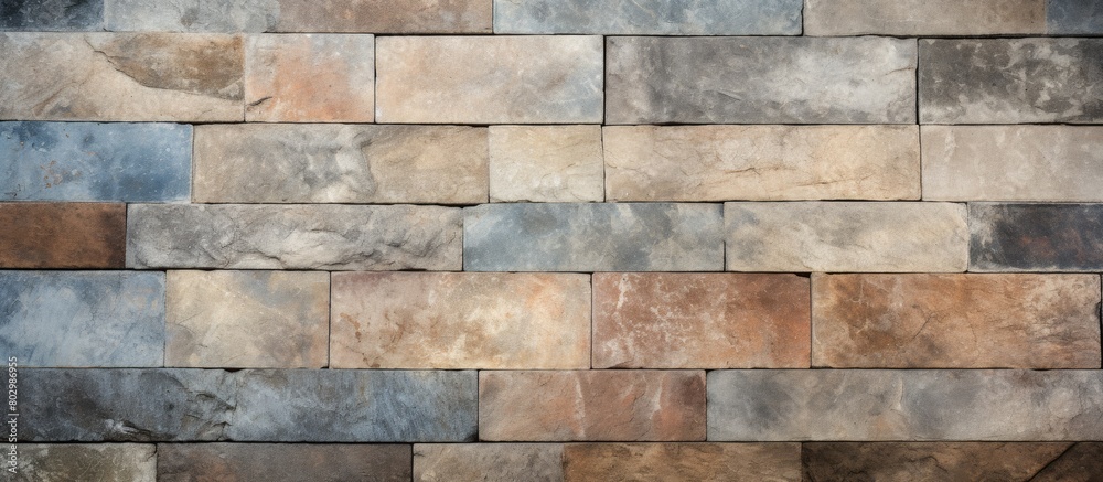 A background of worn stone tiles with a natural patina and texture providing ample copy space for images