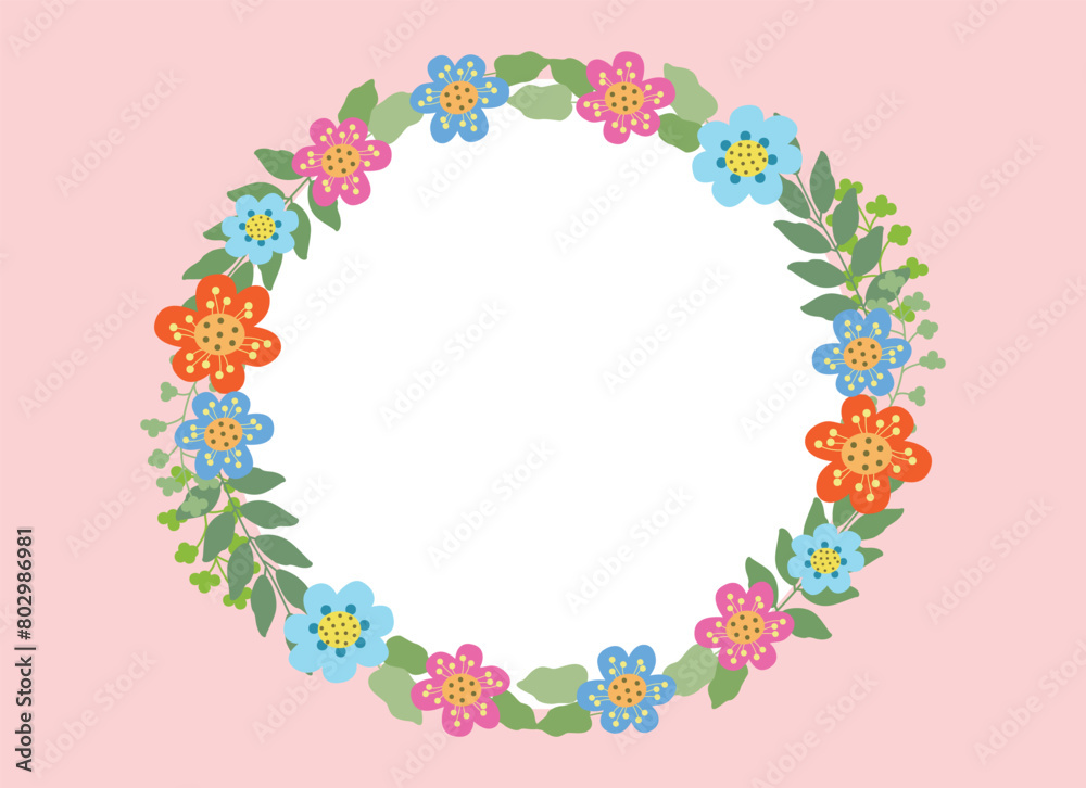 a lovely flower frame. a lovely flower frame.