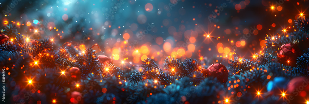 Minimalist Holiday Lights Frame for Winter Wonderland Copy Space and Background Inspiration Minimalist Holiday Lights Frame for Winter Wonderland Copy Space and Background Inspiration