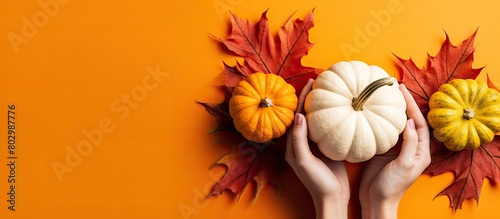 A creative autumn themed fl...