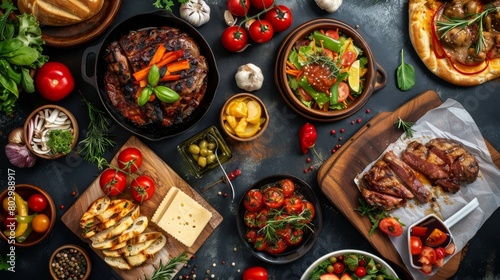 Irresistible Gastronomic Delight: A Background That Captivates Consumers
