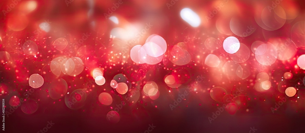 A background image with a red bokeh effect. with copy space image. Place for adding text or design A background image with a red bokeh effect. with copy space image. Place for adding text or design