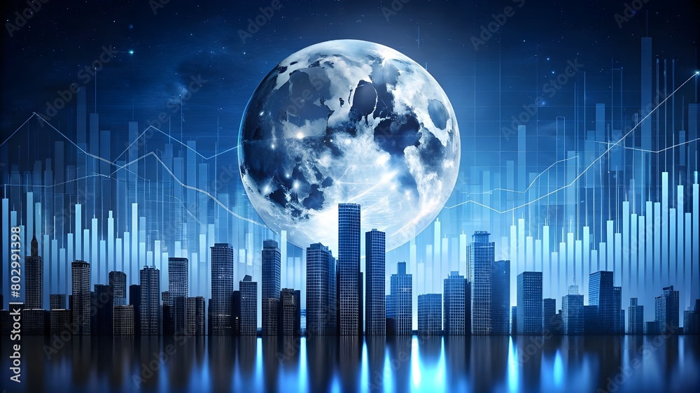 full moon of business investment. full moon of business investment.