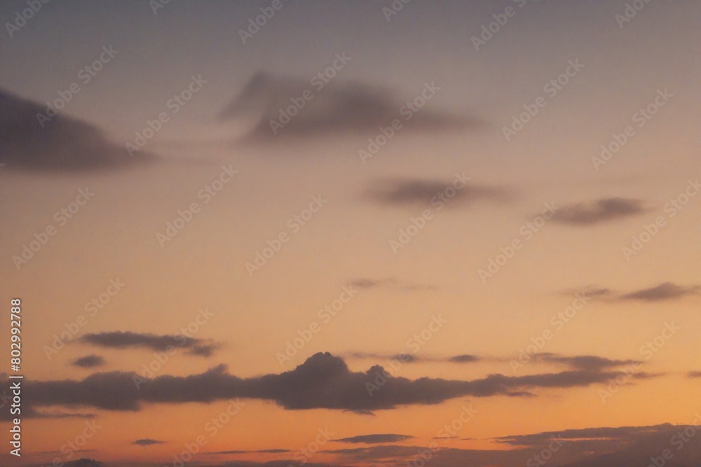 Fototapeta premium sunset in the mountains