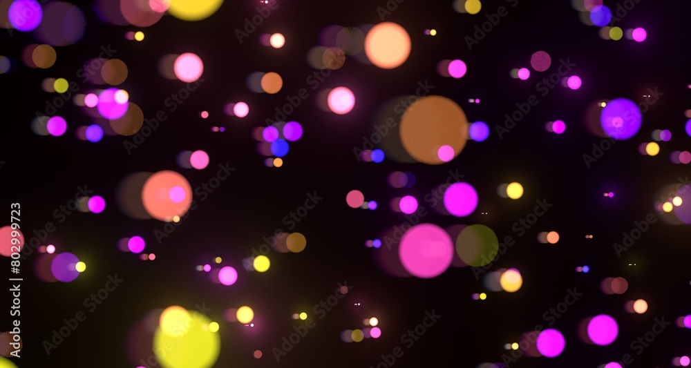 inside digital data tunnel. Futuristic abstract background with neon rays. Concept for big data,