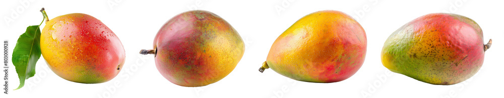 Mango isolated on transparent background