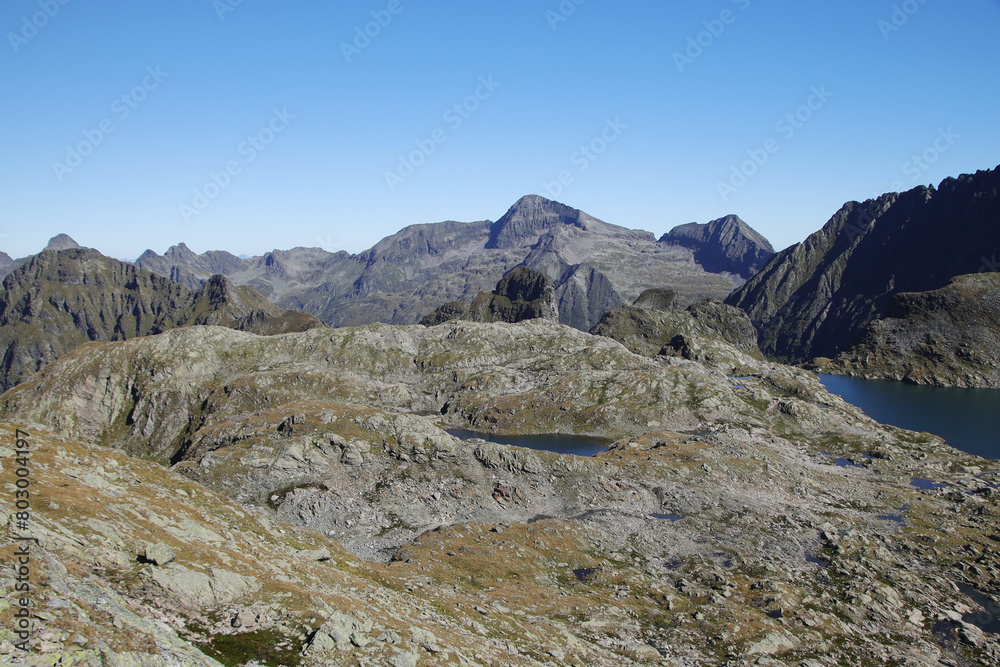 Mountain view in Klafferkessel, Austria