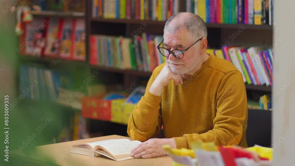 Stories of Experience Portrait of a Senior Book Lover Stories of Experience Portrait of a Senior Book Lover
