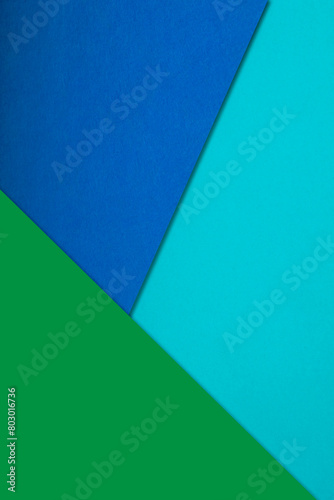 green and blue paper background