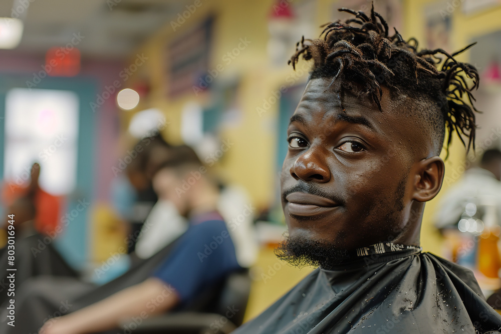 Hairstylists volunteer at a charity event - providing free haircuts to underprivileged individuals - showcasing salon industry philanthropy Hairstylists volunteer at a charity event - providing free haircuts to underprivileged individuals - showcasing salon industry philanthropy