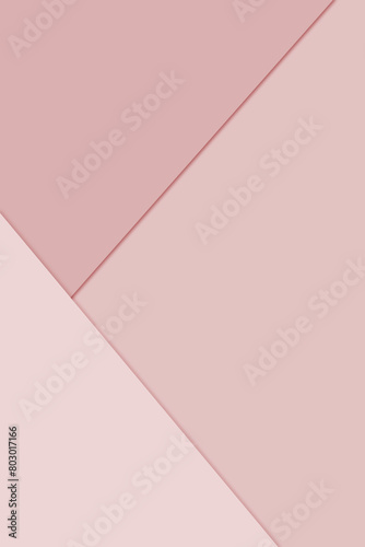 pink background with a paper layers 