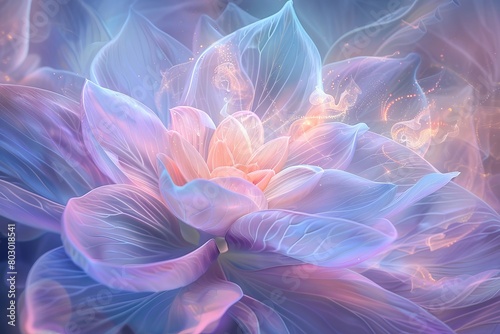 Luminous Floral Fantasy photo