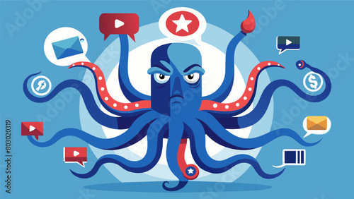 As the election approached the octopus of political manipulation extended its tentacles into the realm of social media spreading targeted.