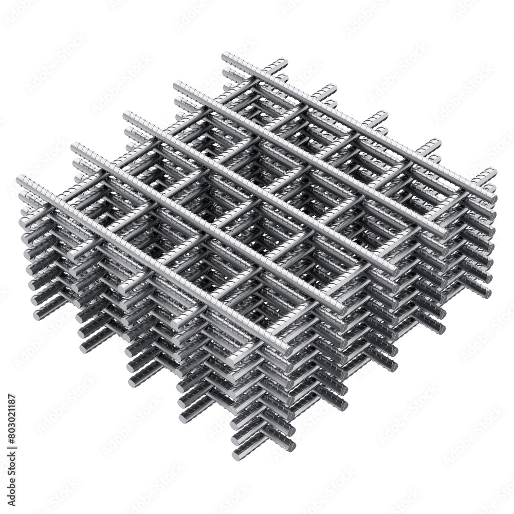 BRC welded wire mesh or BRC fabric used in structural of floor slab on ...