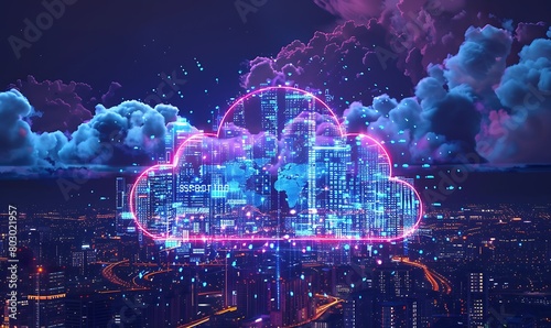 Smart cities optimize resources through real-time data analytics in the cloud photo